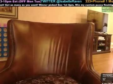 _isabelleraven from Chaturbate is Freechat