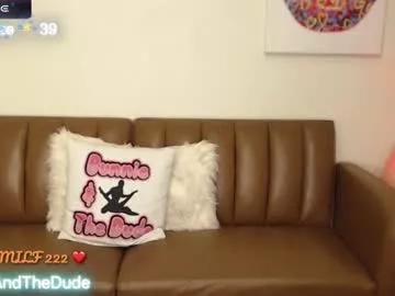 bunnieandthedude from Chaturbate
