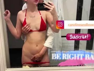 carolineandlover from Chaturbate is Freechat