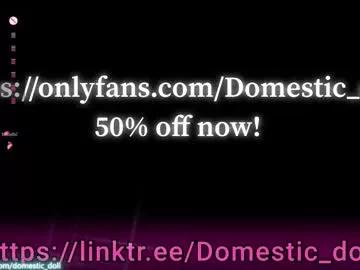 domestic_doll from Chaturbate is Freechat