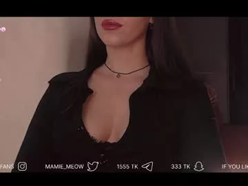 mamiemeow on Chaturbate 