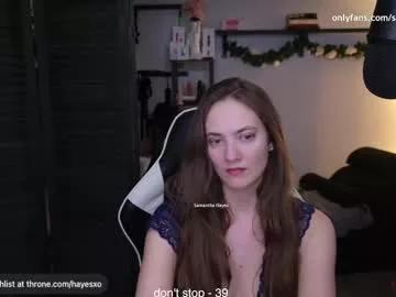 samanthahayesxoxo from Chaturbate