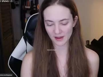 samanthahayesxoxo from Chaturbate