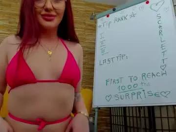 scarlettvibe from Chaturbate is Freechat