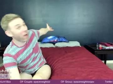 Cling to live show with spaceneighbor from Chaturbate 