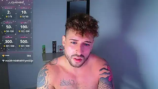 Ares_blue from StripChat is Freechat