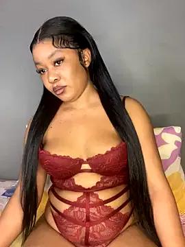 BlackBarbieX23 from StripChat is Freechat