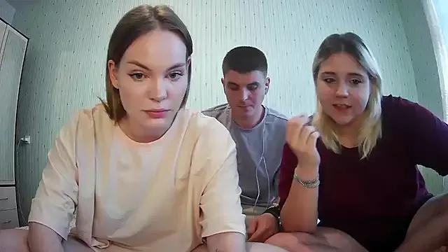 DivineTrio from StripChat is Freechat