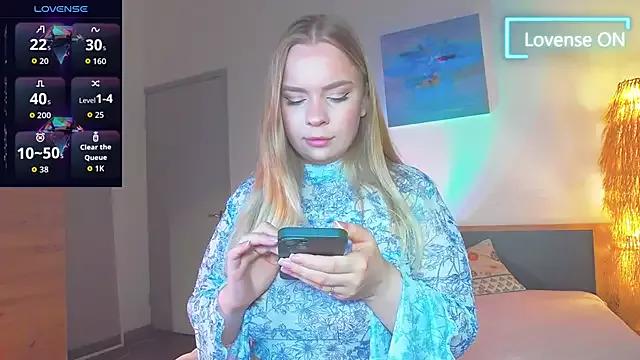 EvelinaLove21 from StripChat is Freechat