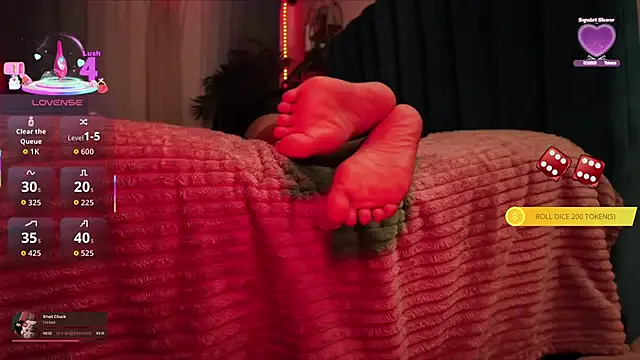 GoddessCaramelToez on StripChat 