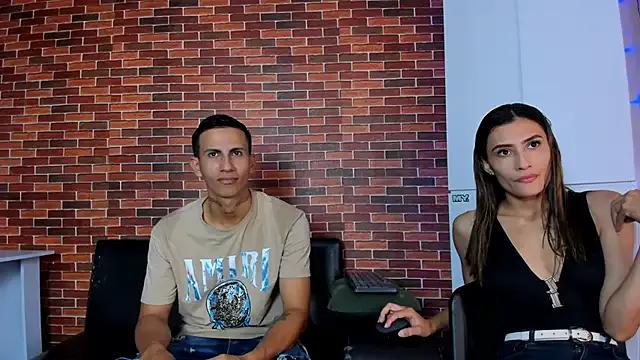 KhateNdJames from StripChat is Freechat