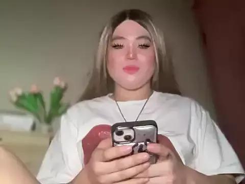 Naughtyrosecum from StripChat is Freechat
