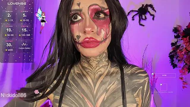 Nickidoll66- from StripChat is Freechat