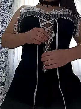 PetiteBrunieX from StripChat is Freechat