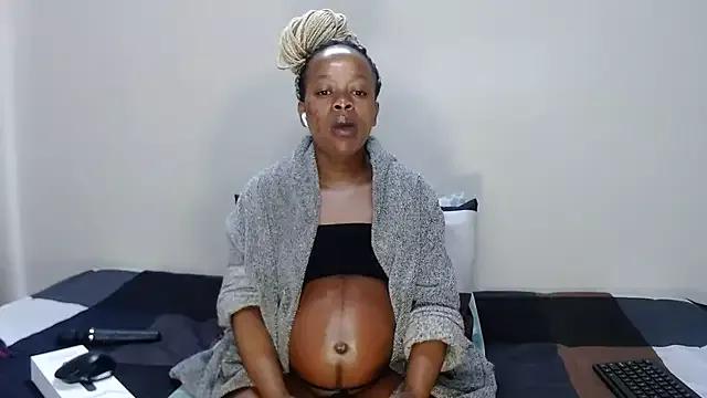 PregnantLuluAfricaa from StripChat is Freechat