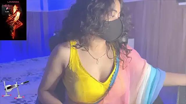 Puja_Thelustyqueen from StripChat is Freechat