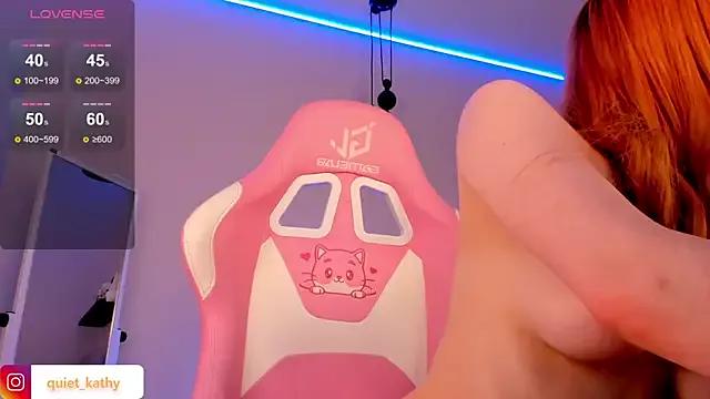 Cling to live show with Quiet_Kathy1 from StripChat 