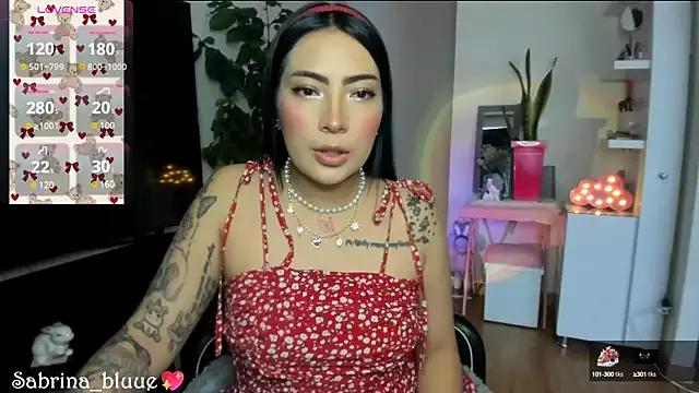 Sabrina_bluue from StripChat is Freechat