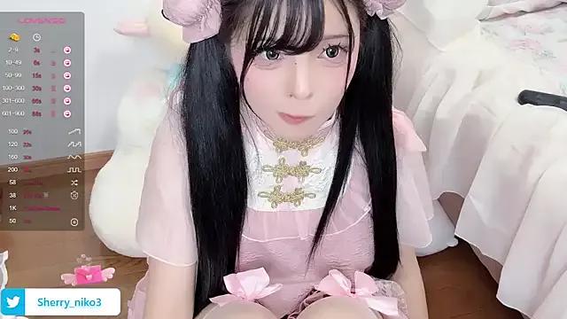 Cling to live show with Sherry_niko from StripChat 
