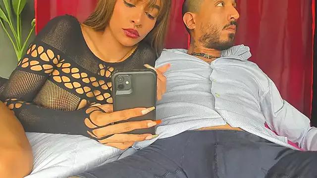 SoleiAndKairo from StripChat is Freechat