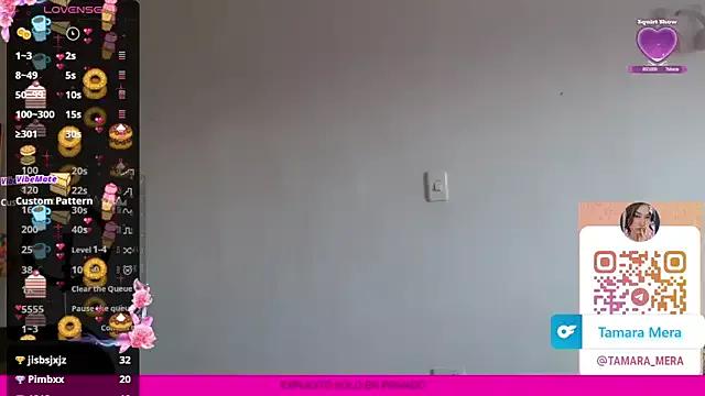 TamaraMera from StripChat is Freechat