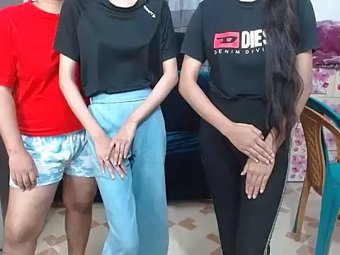 ThreeSisters from StripChat is Group