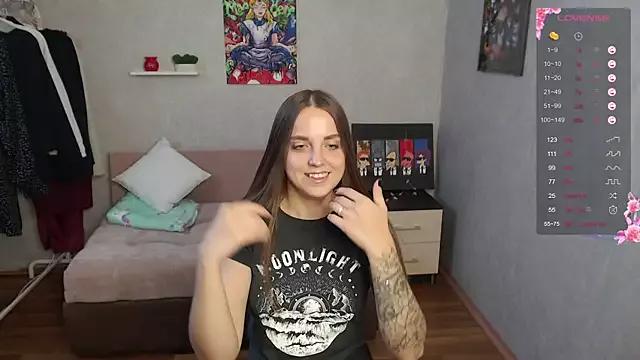 Violetwin from StripChat is Freechat